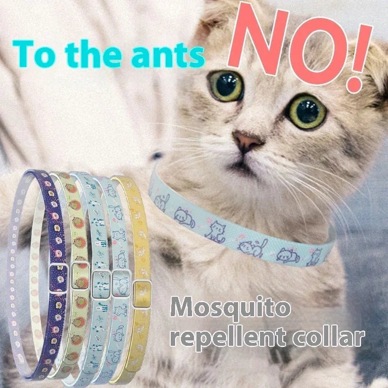 Pet Anti - Mosquito Collar - Insect Repellent Collar for Dogs & Cats - Pawthentic Calm