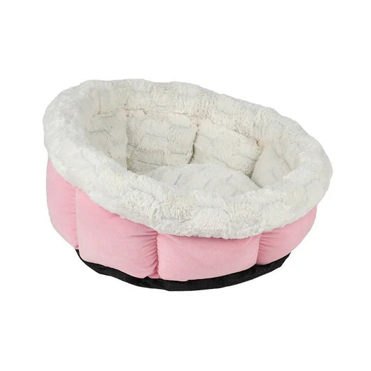 Petal Cat Mat - Plush Pet Bed for Cats & Dogs (48x49x25cm) - Pawthentic Calm