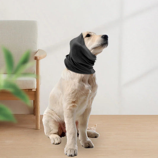 Calming Dog Ear Cover - Noise Reducing Hood for Grooming & Bathing - Pawthentic Calm