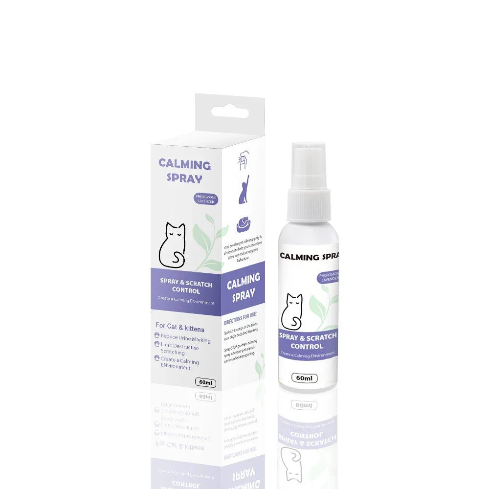 Pet Calming Spray - Organic Oil Formula for Dogs & Cats - Pawthentic Calm