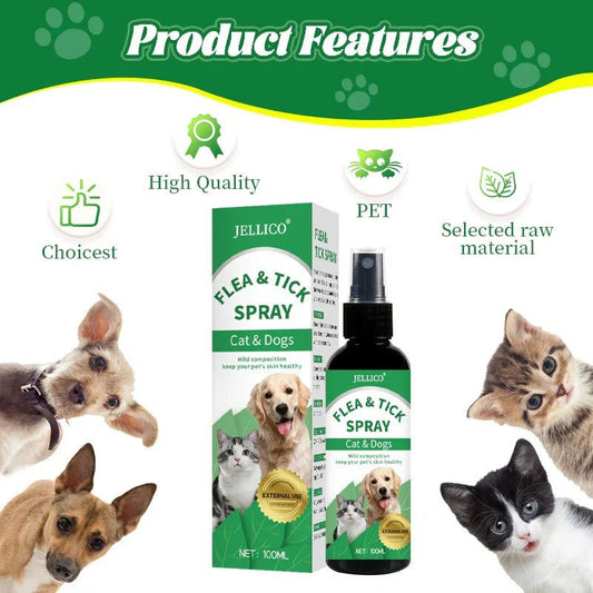 Pet Skin Itching Spray - Soothing Relief for Dogs & Cats - Pawthentic Calm