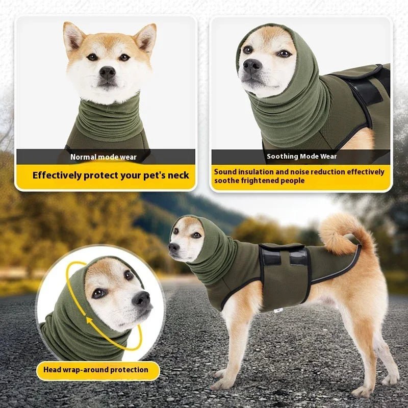 Dog Calming Jacket - Stress Support Clothing for Dogs - Pawthentic Calm