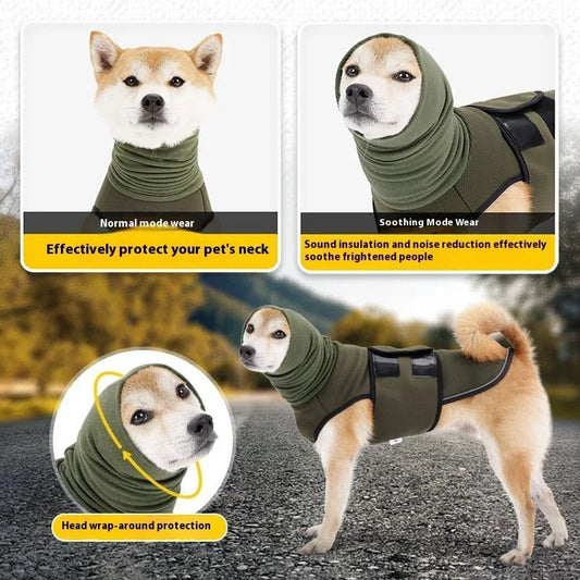 Dog Calming Jacket - Stress Support Clothing for Dogs - Pawthentic Calm