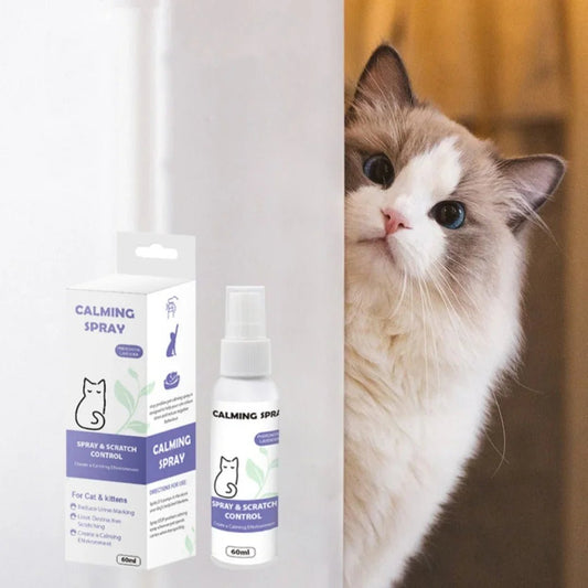 Pet Calming Spray - Organic Oil Formula for Dogs & Cats - Pawthentic Calm