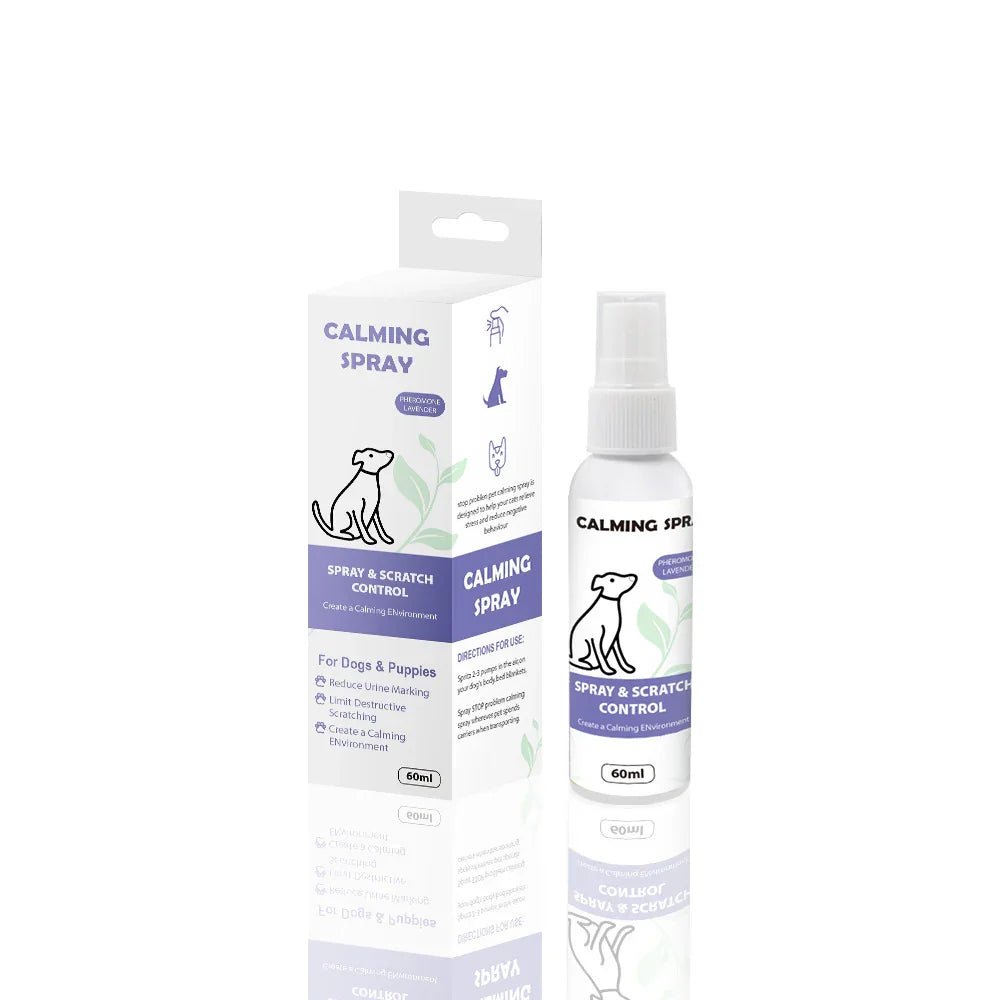 Pet Calming Spray - Organic Oil Formula for Dogs & Cats - Pawthentic Calm