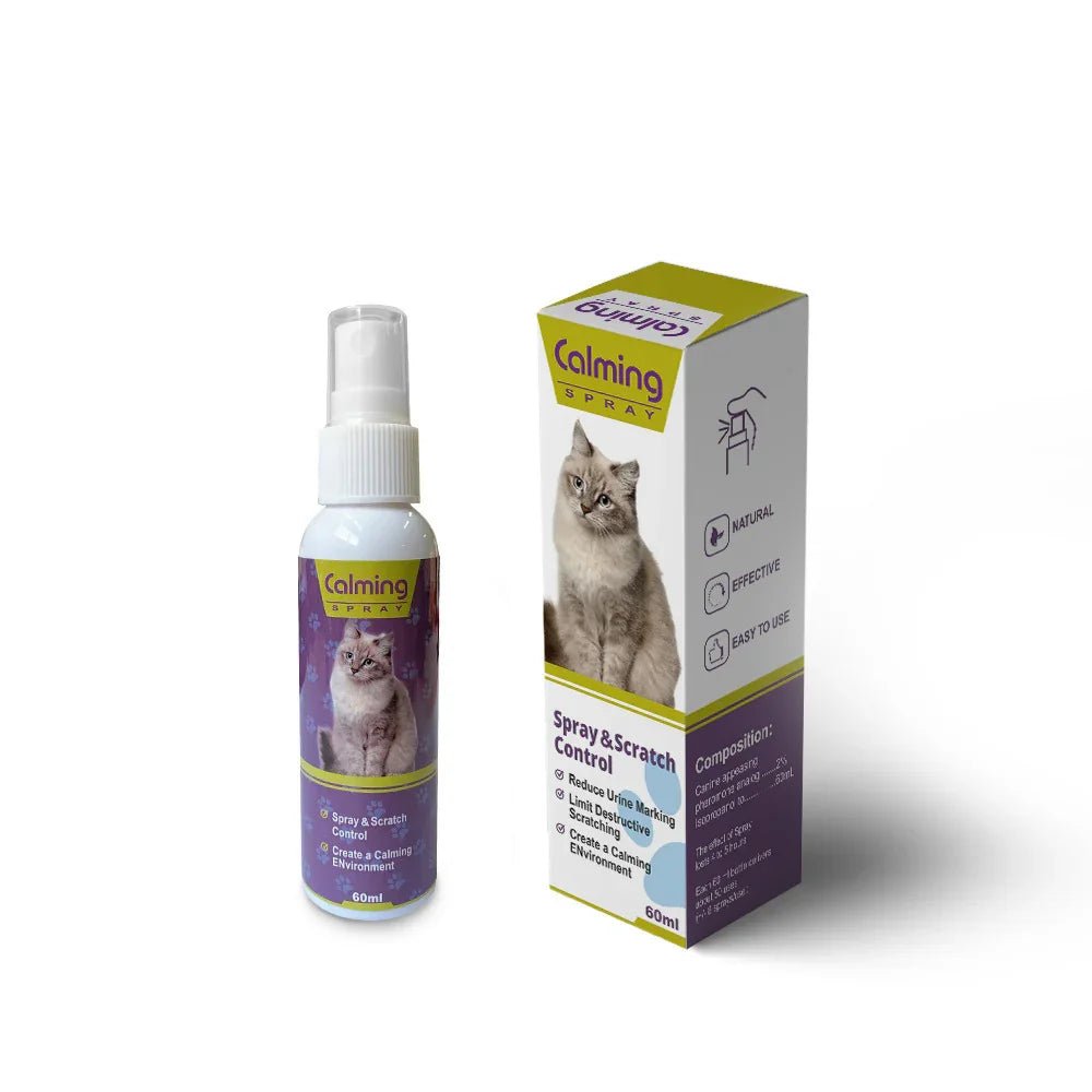 Pet Calming Spray - Organic Oil Formula for Dogs & Cats - Pawthentic Calm