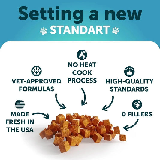 Hemp Calming Treats for Cats - Melatonin Stress Support for Kittens - Pawthentic Calm