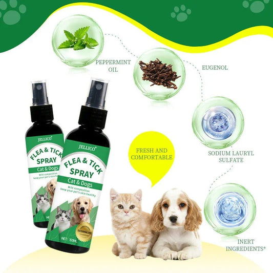 Pet Skin Itching Spray - Soothing Relief for Dogs & Cats - Pawthentic Calm