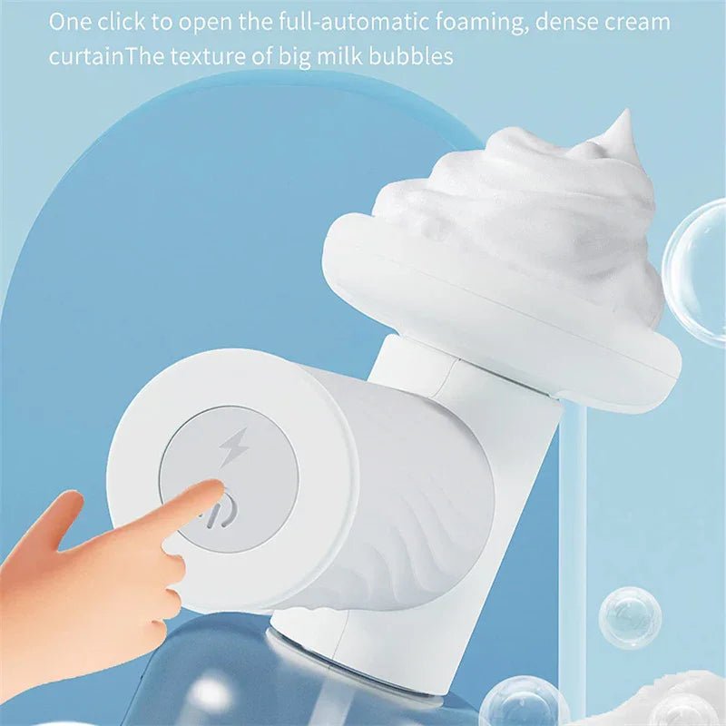 Automatic Foaming Pet Bath Brush - Electric Shampoo Dispenser for Dogs & Cats - Pawthentic Calm