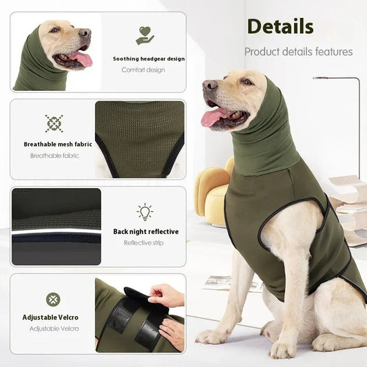 Dog Calming Jacket - Stress Support Clothing for Dogs - Pawthentic Calm